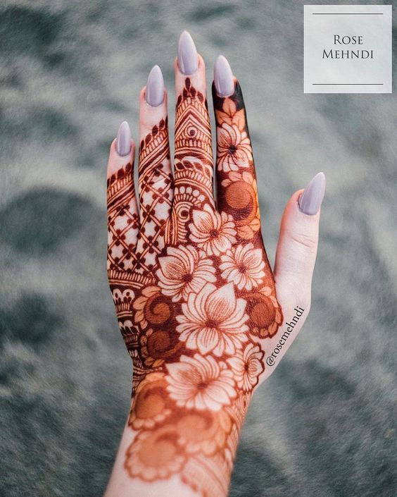 Red Mehndi Design Images (Red Henna Design Ideas) | Mehndi designs for hands,  Mehndi designs for fingers, Latest mehndi designs