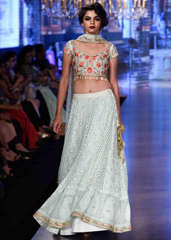 Where To Buy Your Chikankari Lehenga From Wedmegood See more ideas about chania choli, chaniya choli, navratri party wear lehenga choli trendy belt ghagra choli for women | etsy. where to buy your chikankari lehenga