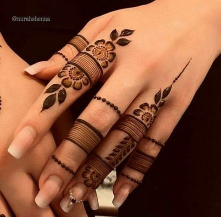 15 Unique Finger Mehndi Designs That You Ll Absolutely Love