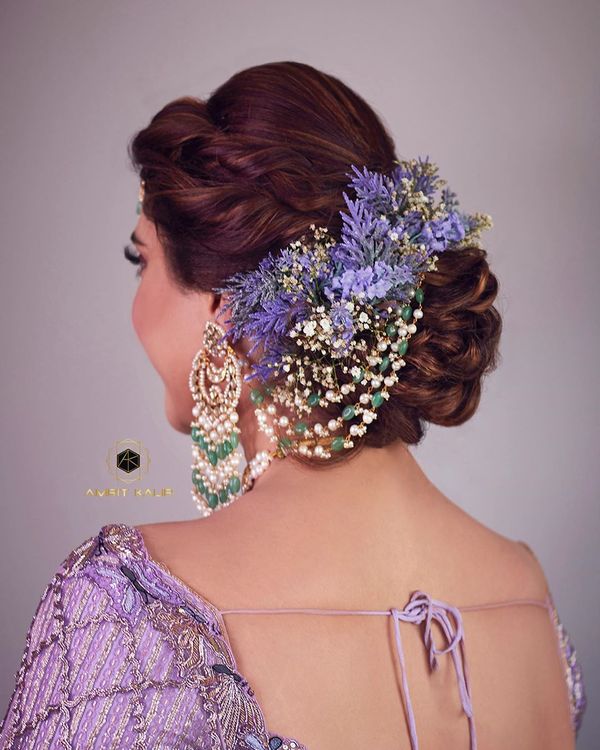 Discover more than 152 artificial flowers for bridal hair