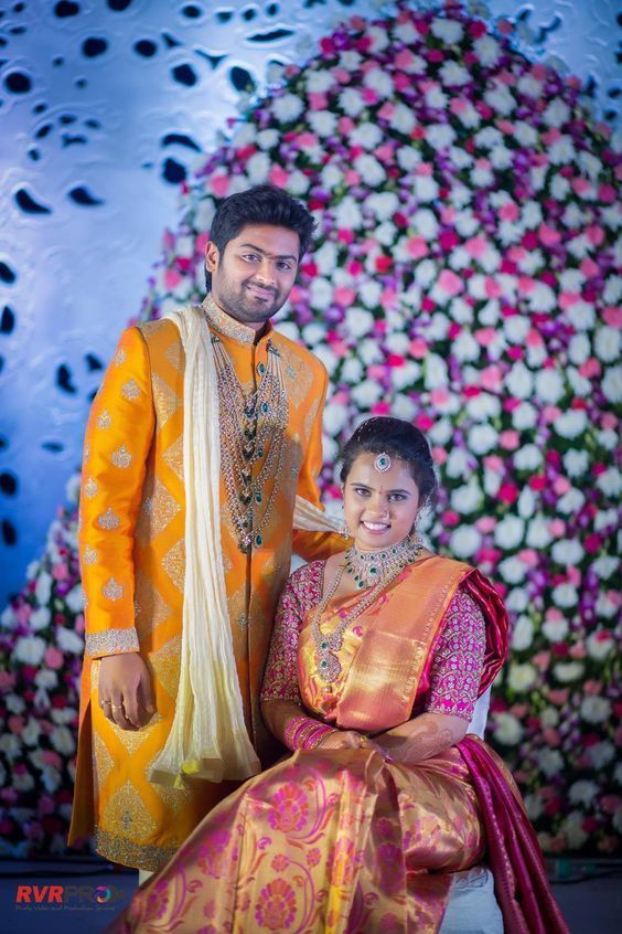 Telugu wedding dress for hotsell bride groom