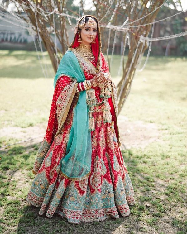 Punjabi Bridal Lehenga Online | Bridal Lehenga Designs