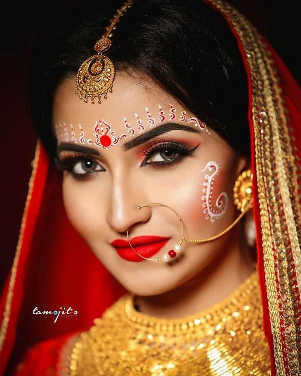 bridal kumkum design