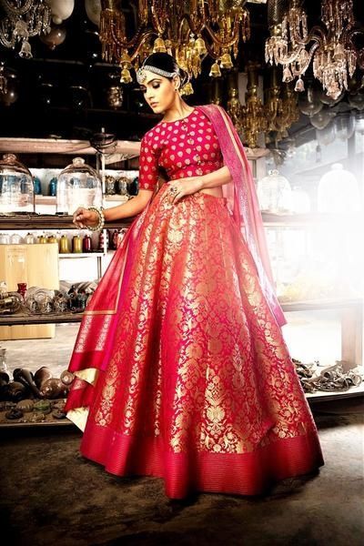 15 Best Red Bridal Lehengas for Wedding 2023 - you can't miss