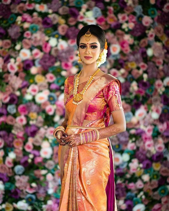 Muhurtham Blouse Sleeves: Bordered or Embroidered? | Bridal sarees south  indian, Indian bridal sarees, Pattu saree blouse designs