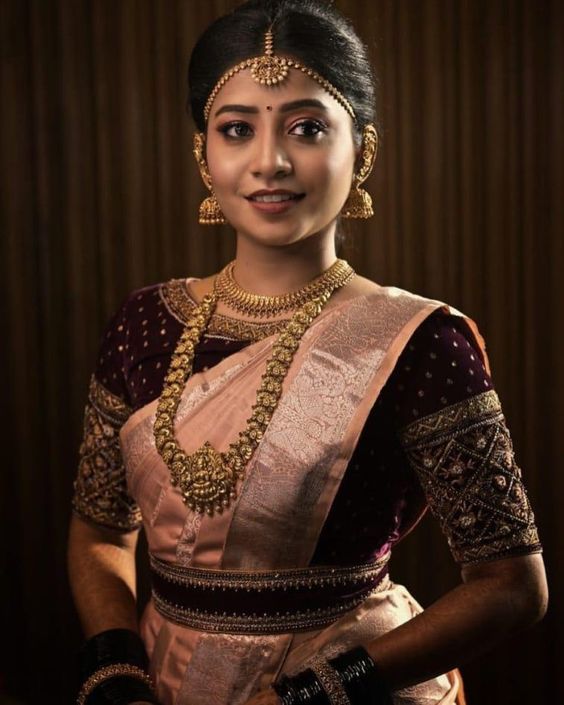 Designer Muhurtam Kanchipuram silk saree | Bridal Outfit