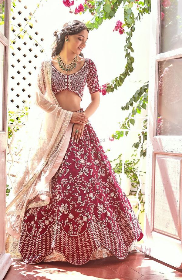 latest lehenga for bride 2021