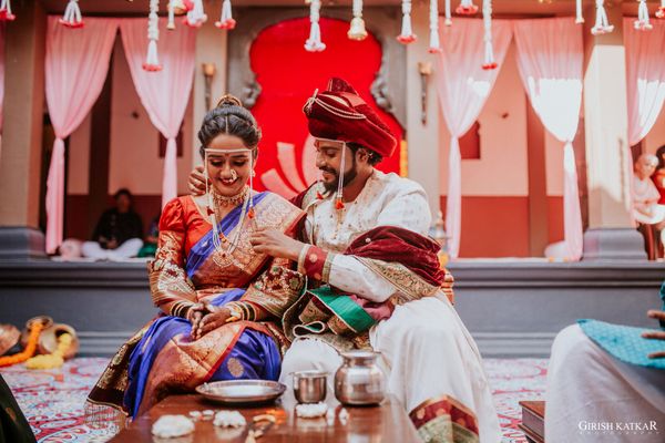 Traditional maharashtrian wedding | Wedding couple poses photography, Wedding  outfits for groom, Wedding couple poses