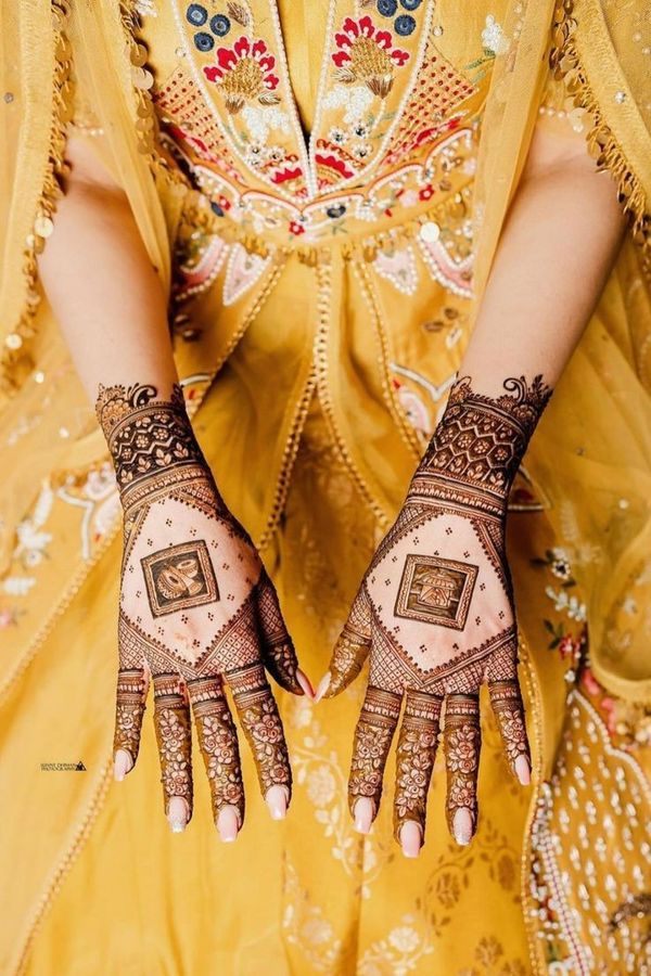 Simple Bridal Mehendi Designs For The Minimalistic Bride's Hands! - The  Urban Life