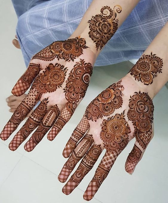 40 Front Hand Mehndi Designs For Every Bride Wedmegood