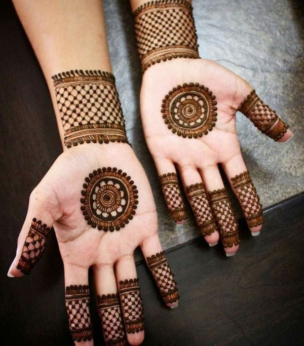 easy, small and beautiful mehndi design patch or tattoo - YouTube