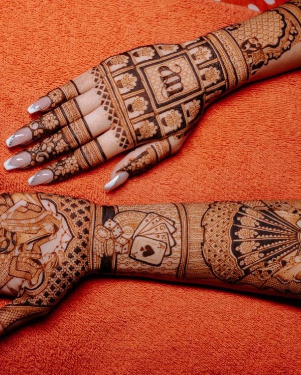 Mehndi Hand Stock Photos, Images and Backgrounds for Free Download