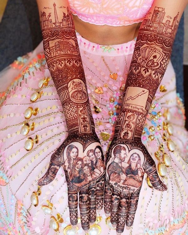 New Bridal Mehndi Designs for Wedding Season 2022: Beautiful Mehandi  Patterns for Full Hands and Feet for Brides Getting Married Soon (Watch  Videos) | 🛍️ LatestLY