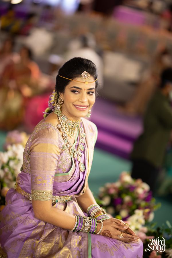 Telugu Wedding Special Beautiful Silk South Indian Gown