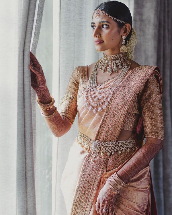 Buy Pink Bridal Sarees Online At Best Prices – Koskii
