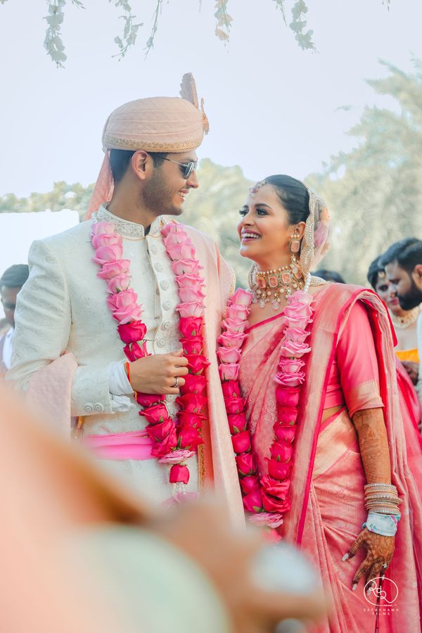 Unedited white Nawabi 🔥 pink saree photo dump #prasika | Instagram