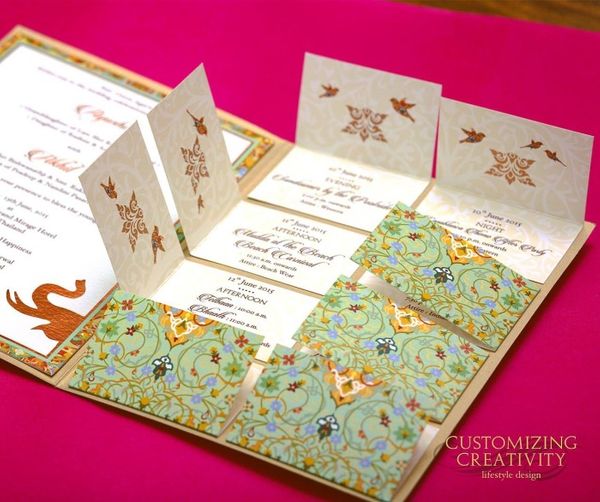 Trending Sweet Program Sheets And Itineraries For Indian Weddings