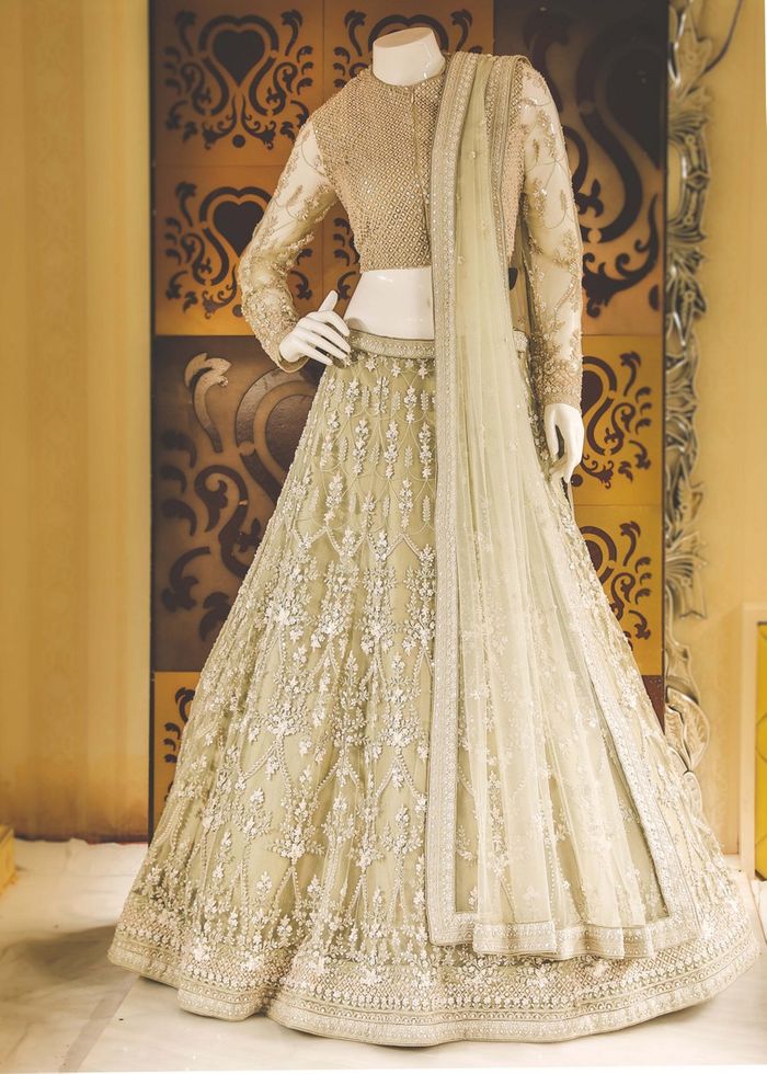 bridal lehengas in chandni chowk with price