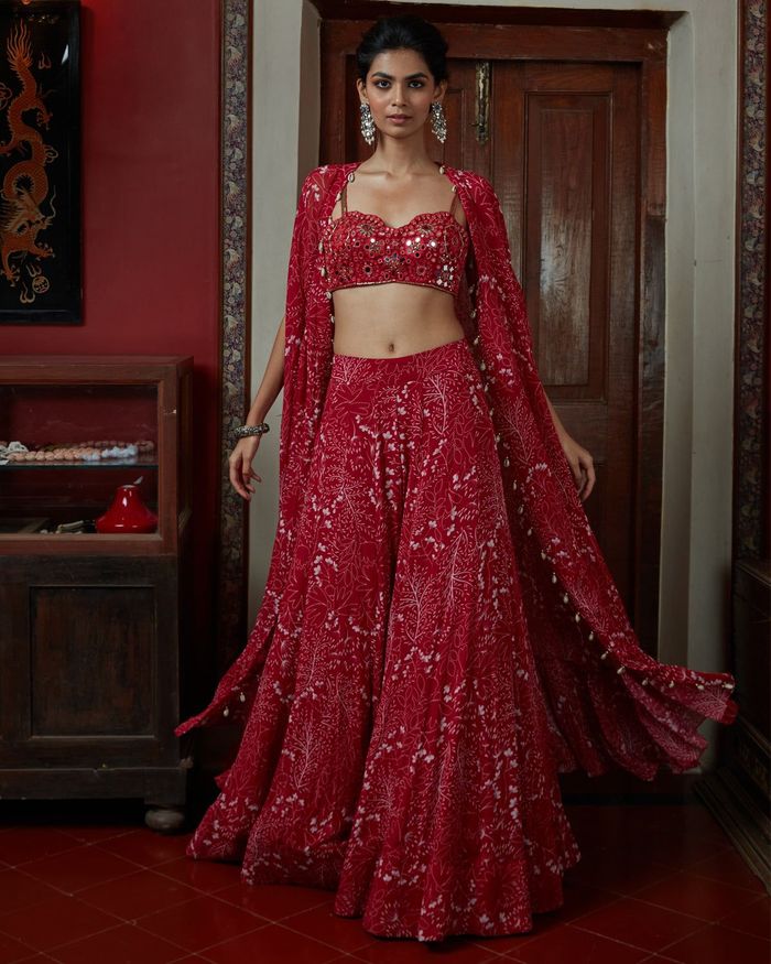 Indo Western Wedding Dresses & Bridal Lehengas | MY TROUSSEAU