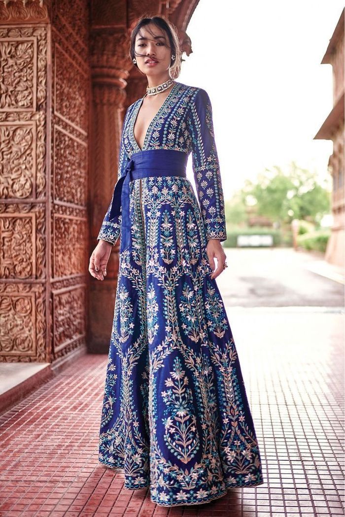 Dreamlike Elegance: Embrace the Power of Love in our Enchanting Indo  Western Dress for Wedding