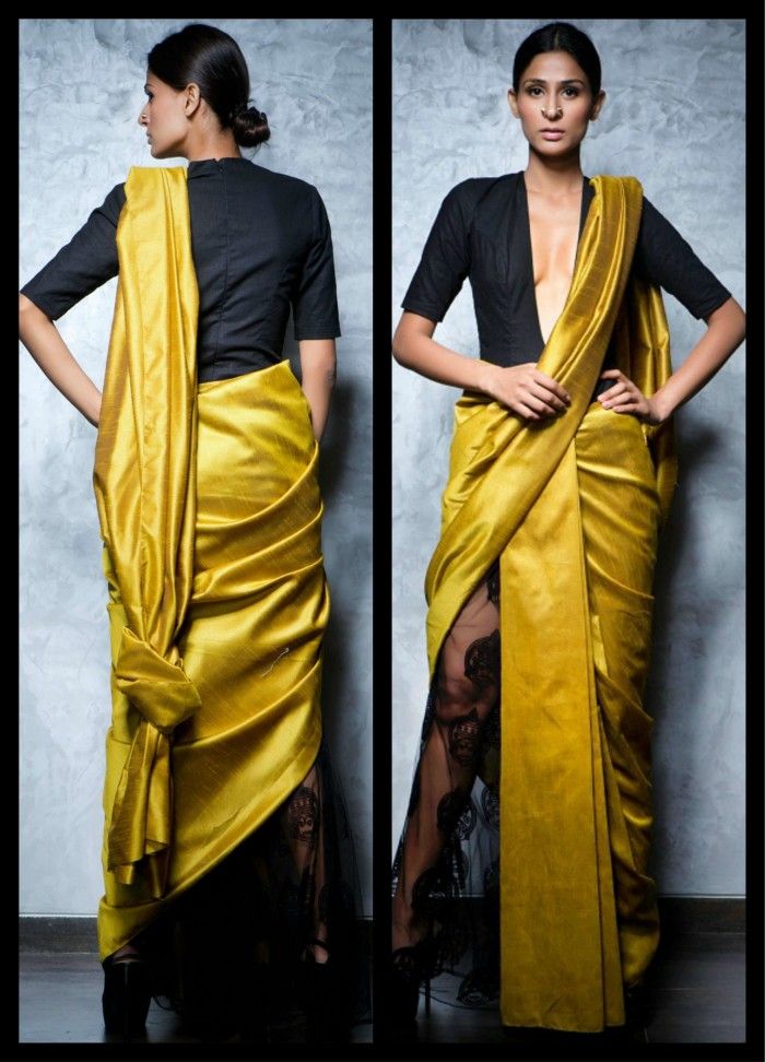 25 Sweet Interesting Ways To Drape A Sari To Perfection Wedmegood