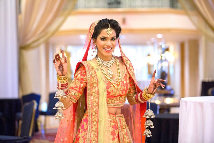 Indian Bridal Hair And Makeup + Baraat by Photographick Studios