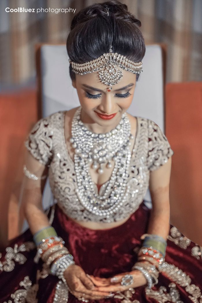 bridal hairstyle with matha patti |latest matha patti design - YouTube-hkpdtq2012.edu.vn