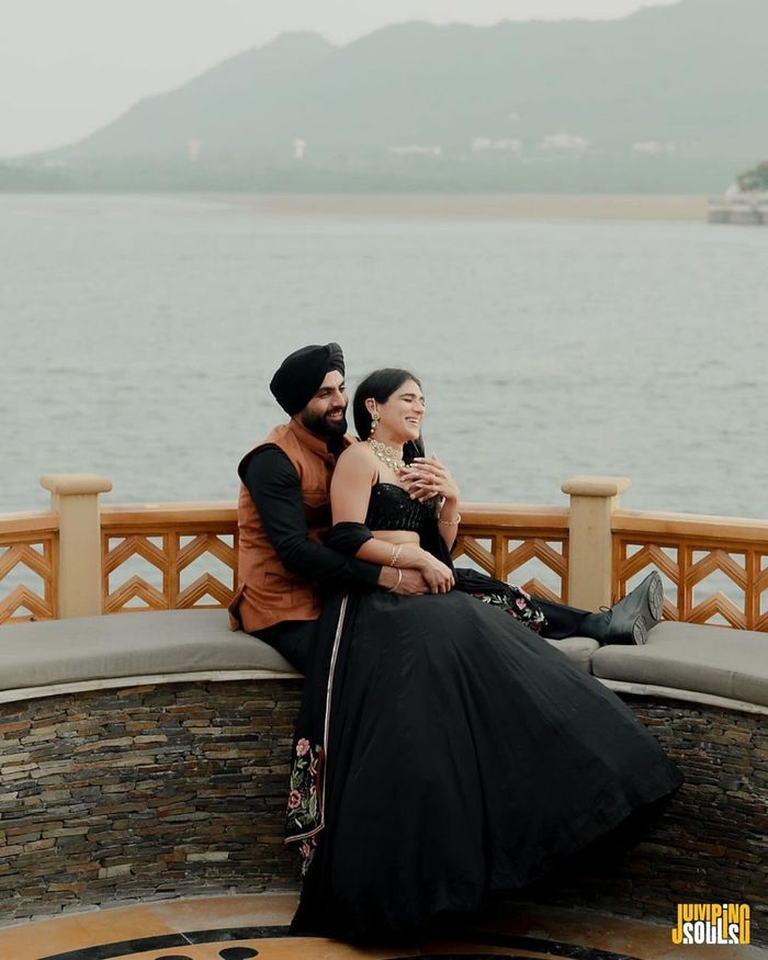 pre wedding black dress G200, Black Slit Cut Long Trail Prewedding Shoot Gown Size: All, Color –  styleicon.in main image 1