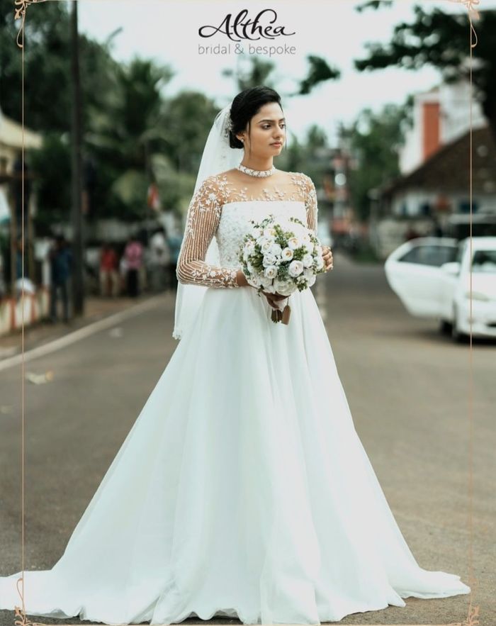 Christian Bride Wedding Gown Ideas | Shaadi Baraati-megaelearning.vn