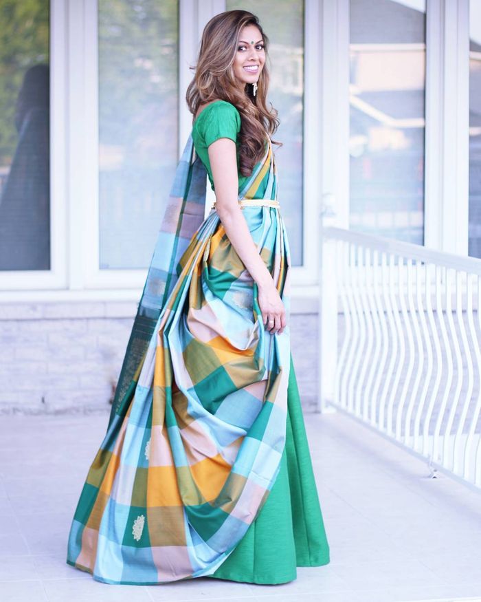 What's The Cancan Saree Drape?This Cool New Way To Wear Your