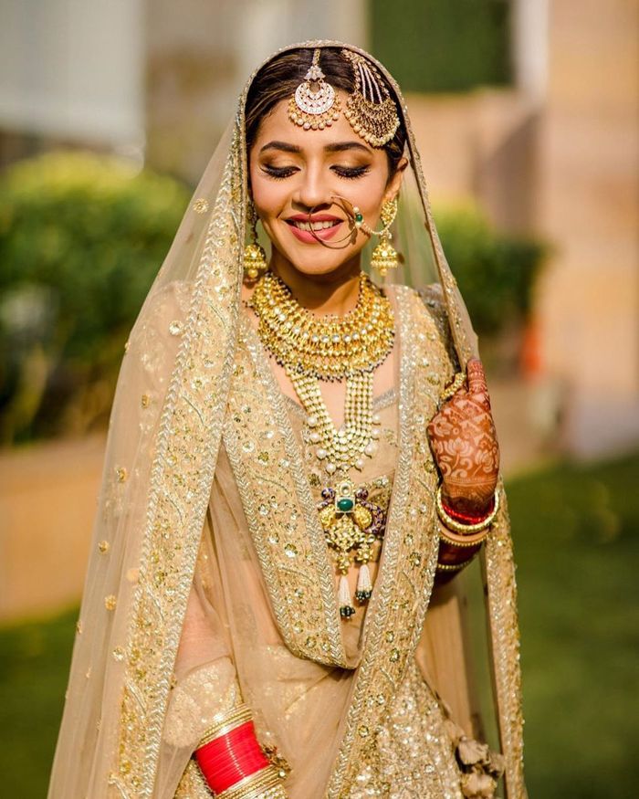 10 Totally LIT Bridal dupatta draping styles you NEED to See! - Witty Vows