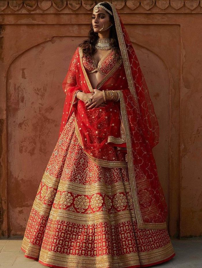 Semi-Stitched Bridal Wear Sabyasachi Lehenga Choli, Size: Free Size, 1 at  Rs 40549 in Surat