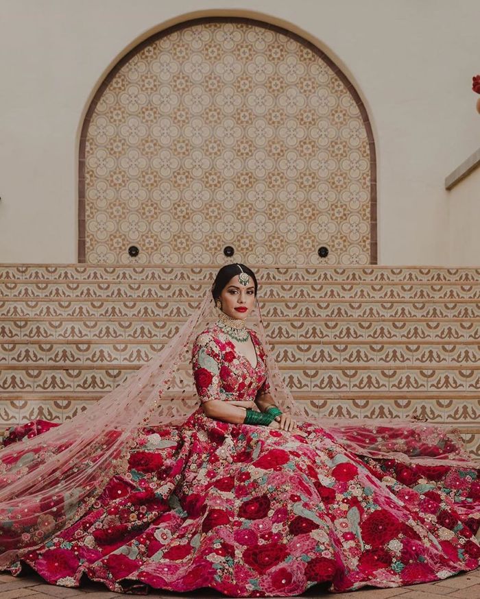 Buy Red Indian Bridal Lehenga for Wedding Indian Heavy Bridal Outfit  Sabyasachi Bridal Lehenga Choli Hand Embroidery Bridal Dress Lehenga Online  in India - Etsy