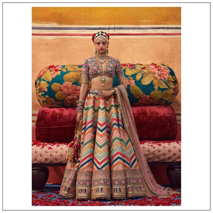 Sabyasachi Lehenga Choli,indian Designer Lehenga, Wedding Lehenga, Crop Top  Skirt, Bridesmaids Lehenga, Girl's Lehenga, Mom Daughter Lehenga - Etsy
