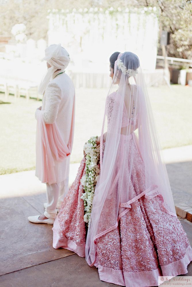 Ethereal Wedding In Blush Pink Of Ex Miss India USA