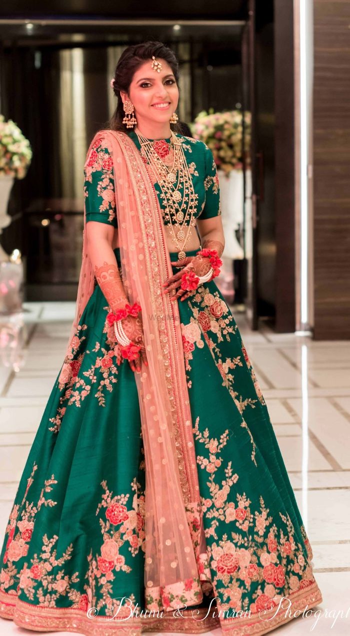 Sabyasachi Designer Floral Print Embroidered Designer Lehenga Choli for  Women Indian Bridesmaid or Bridal Wedding Dresses Outfits Skirts - Etsy | Floral  lehenga, Lehenga, Indian fashion