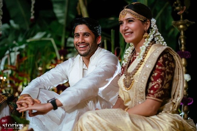 All The Pretty Pictures From The ChaiSam Wedding Samantha Naga Chaitanya s Big South Wedding Is Here WedMeGood