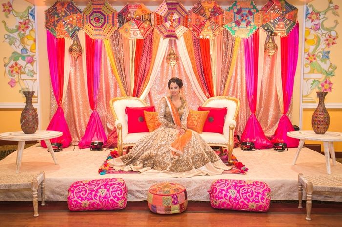 Mehndi Theme Decorators in Delhi by The Fusion Decor