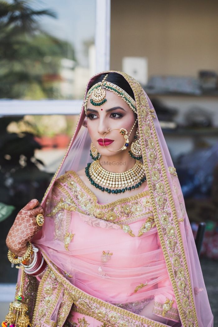 latest bridal lehenga design #latest bridal lehenga design #beautiful  bridal makeup looks. video Himanshi - ShareChat - Funny, Romantic, Videos,  Shayari, Quotes