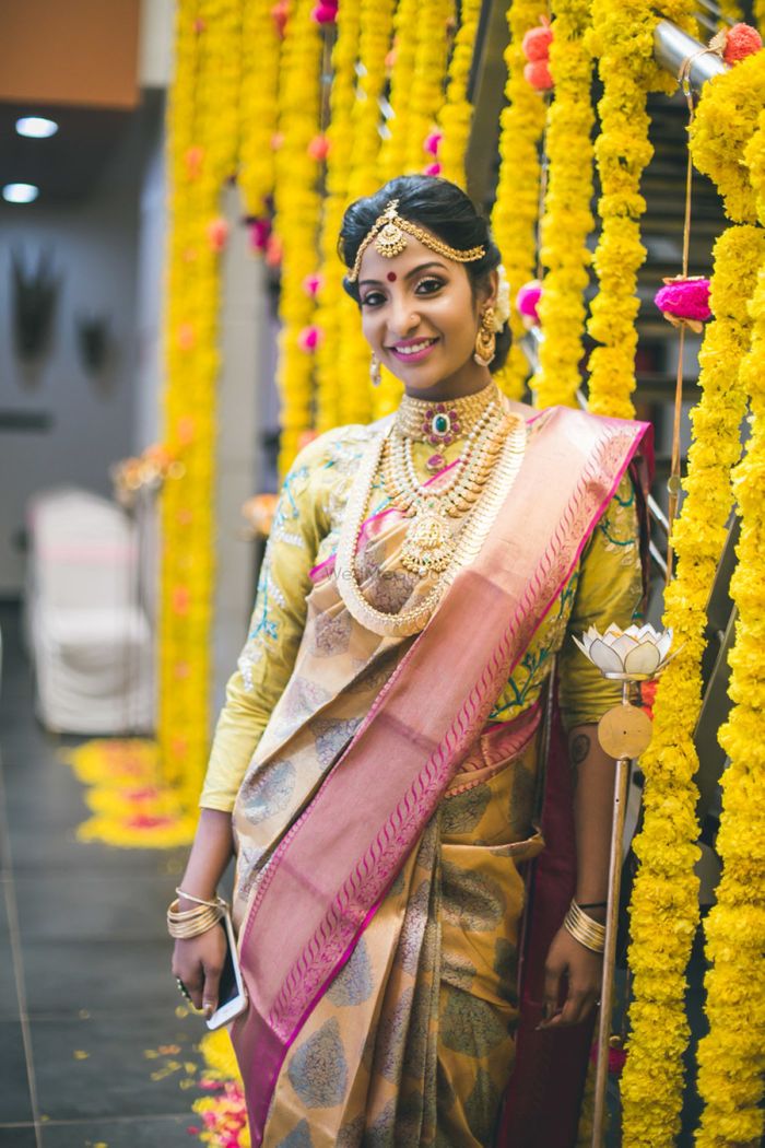 Heavy Silk Pink Silk Saree For Wedding