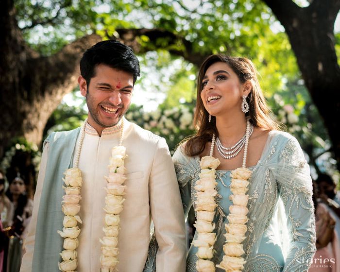 30+ Ethereal Jaimalas or Wedding Garland Designs We Spotted in Real  Weddings | Bridal Look | Wedding Blog