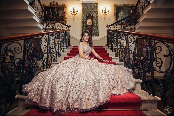 The Best Manish Malhotra Cocktail Gowns We Spotted on Real Brides   WedMeGood