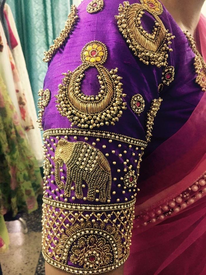 Latest Unique South Indian Saree Blouse Designs Wedmegood