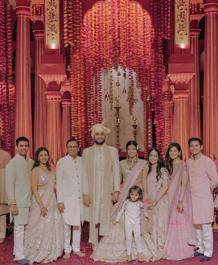 Families Who Coordinated Their Outfits To Perfection For The Big Day! |  WedMeGood