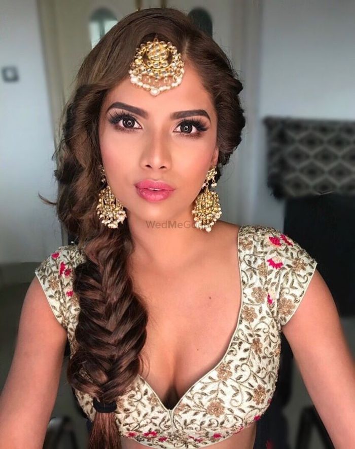 35 Bridal Braids On Indian Brides That We Are Loving Currently