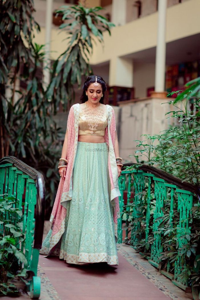 Brides Who Rocked Amazing Indo-Western Outfits On Their Wedding Functions!  | WedMeGood
