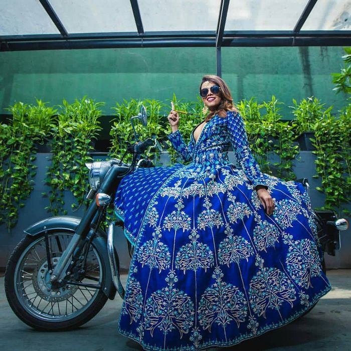 20+ Real brides who'll inspire you with their indo-western outfits!, Fashion