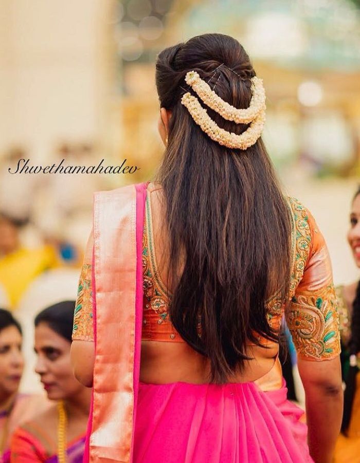 30 Creative And Modern Ways To Style The Traditional Gajra On Your Wedding  Day  WedMeGood