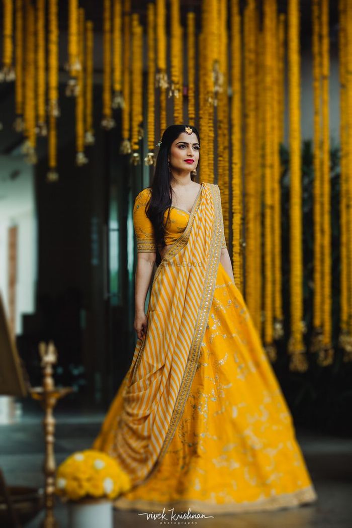 Make Your Haldi Ceremony A True Intimate By These Designer Chic Haldi  Outfits! | Weddingplz | Indian wedding outfits, Designer bridal lehenga,  Haldi outfit