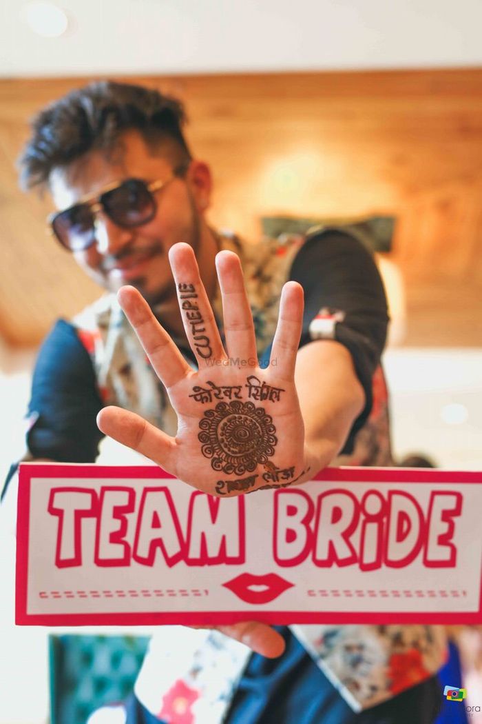 A Dreamy Punjabi Wedding With A Cute Love Story, Personalized Mehndi &  Surprises for Groom! - Wish N Wed